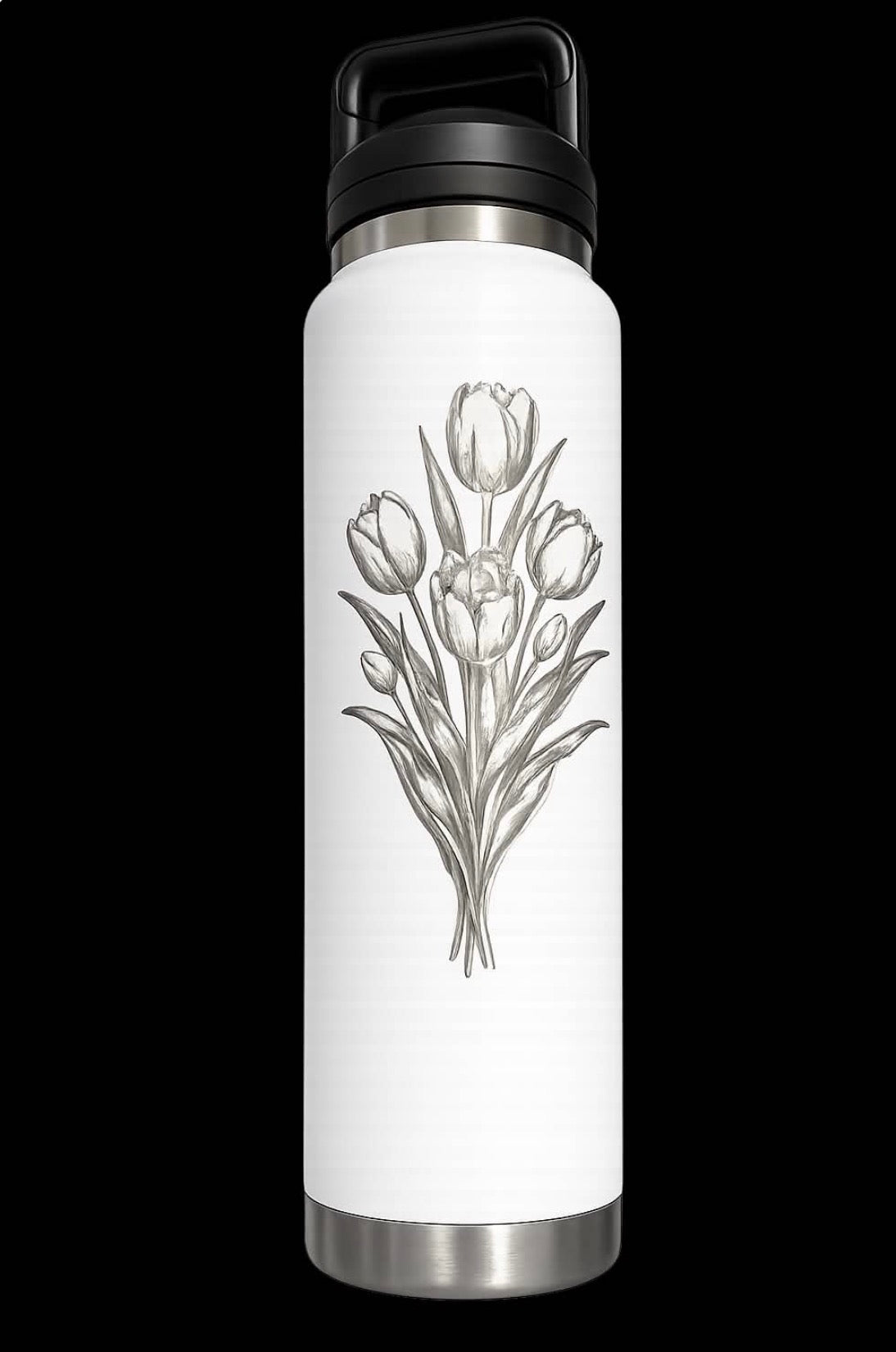 Roo Gear Custom 1 Litre Bottle – Flowers Collection