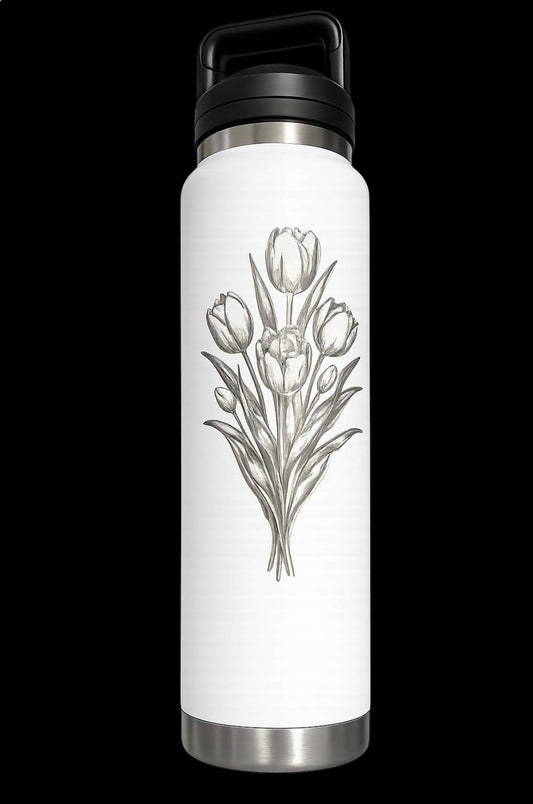Roo Gear Custom 1 Litre Bottle – Flowers Collection